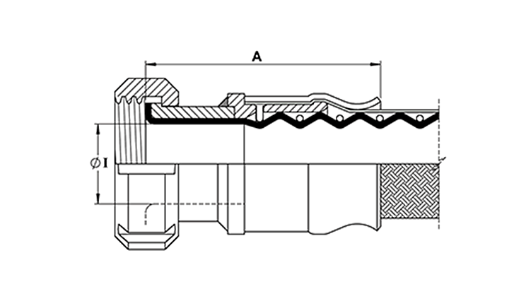 sms female fitting line drawing