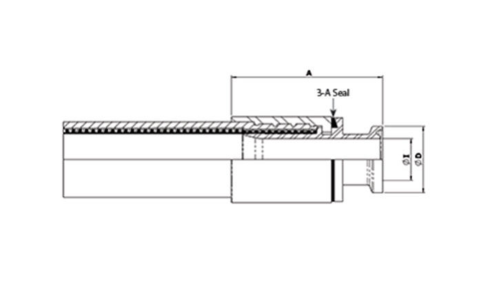 3a mini sanitary triclamp