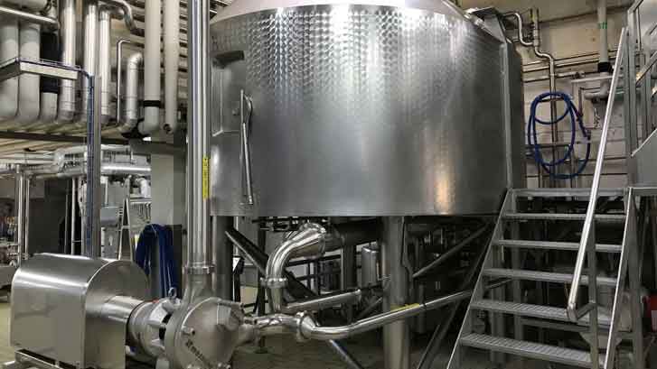 certa sine with emmi curd vat