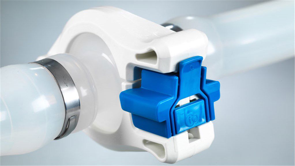 Q-Clamp - single handed, tool free sanitary Tri-Clamp