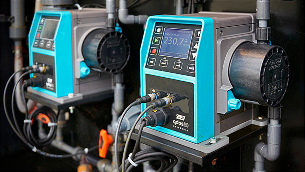 Qdos chemical metering and dosing pump